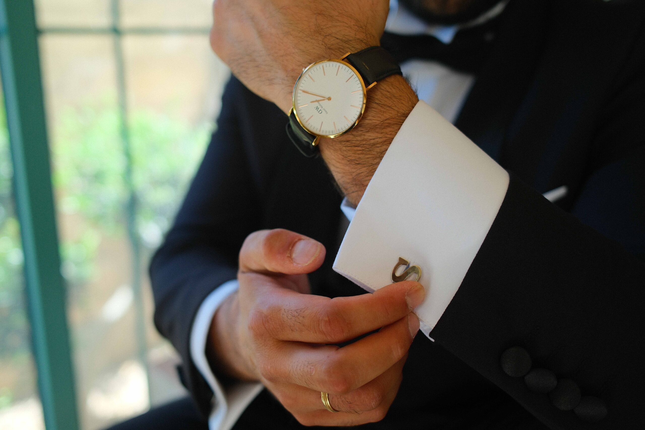 CB Cufflinks Single Letters - Image 4
